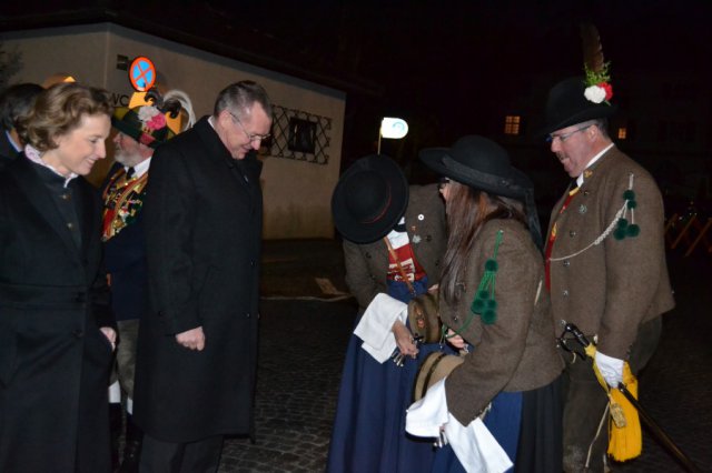 Enthüllung Gedenktafel Rathaus